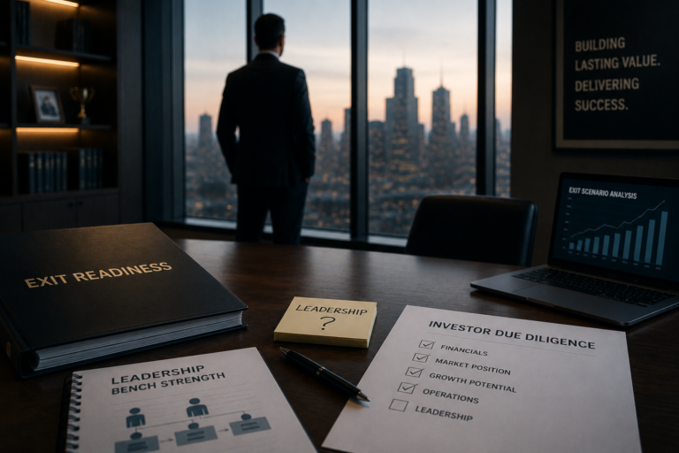 Exit Readiness and the Leadership Question Investors Avoid